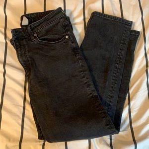 H&M LIGHT BLACK JEANS SZ 10. &Denim brand